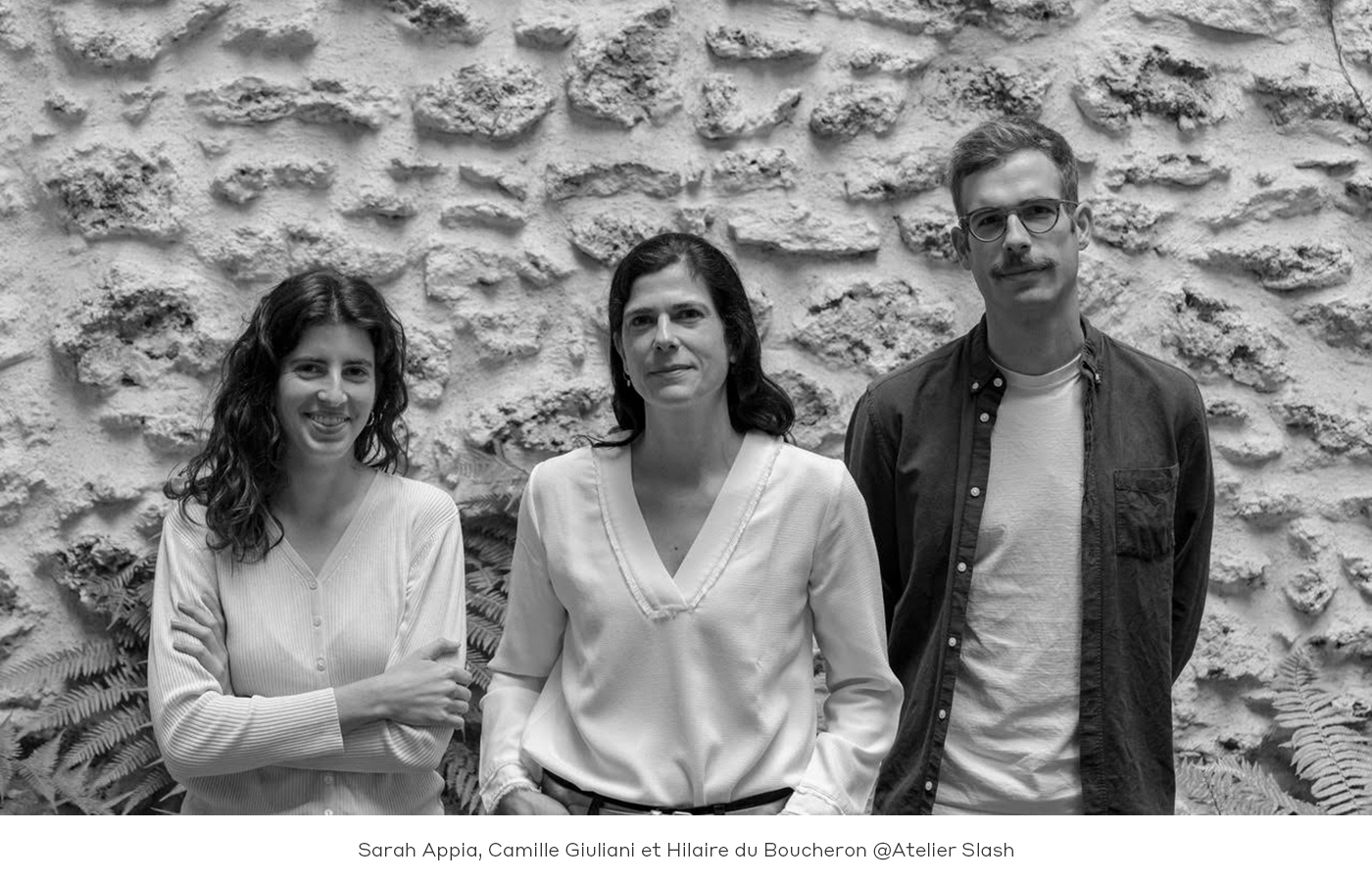 Sarah Appia, Camille Giuliani et Hilaire du Boucheron @Atelier Slash